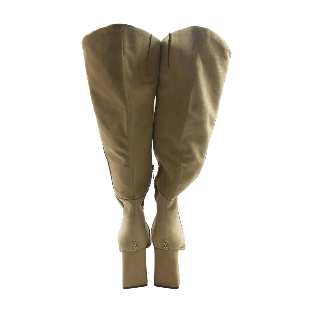 Beige Knee-High Boots - Image 2