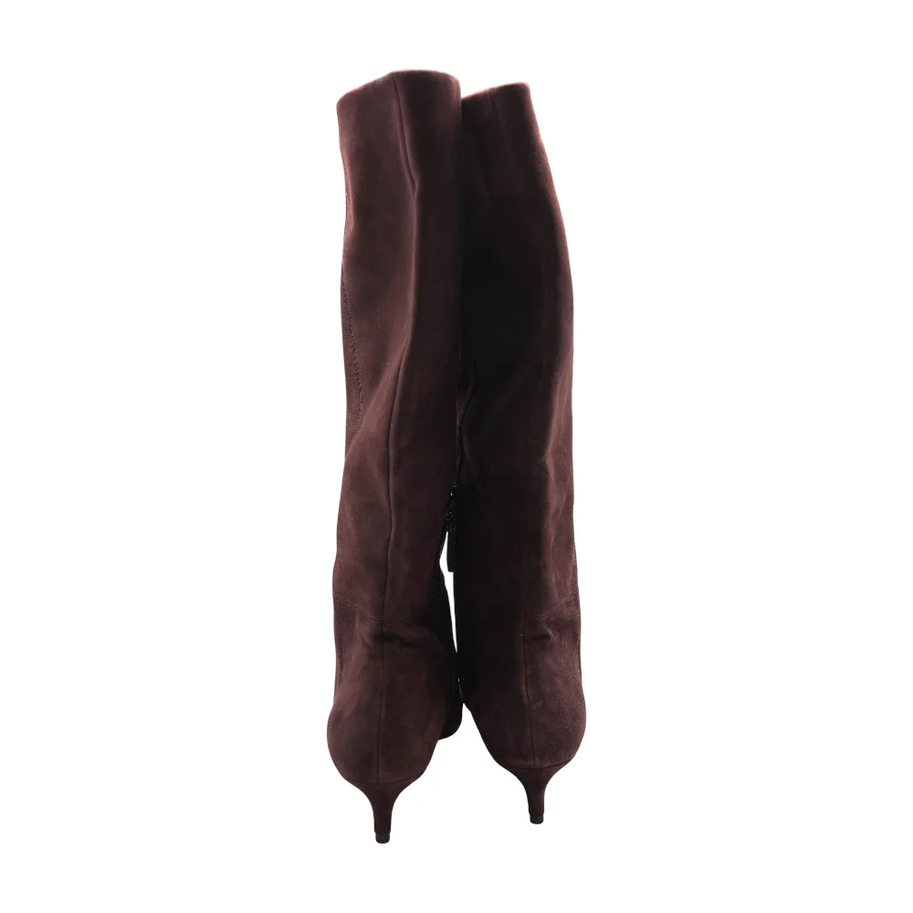 Brown Knee-High Boots - Image 2