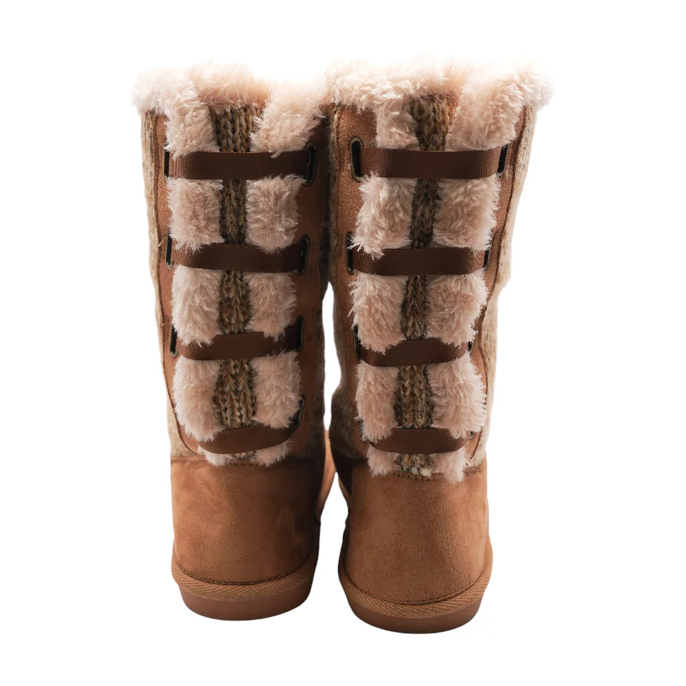 Brown Knee-High Boots - Image 2