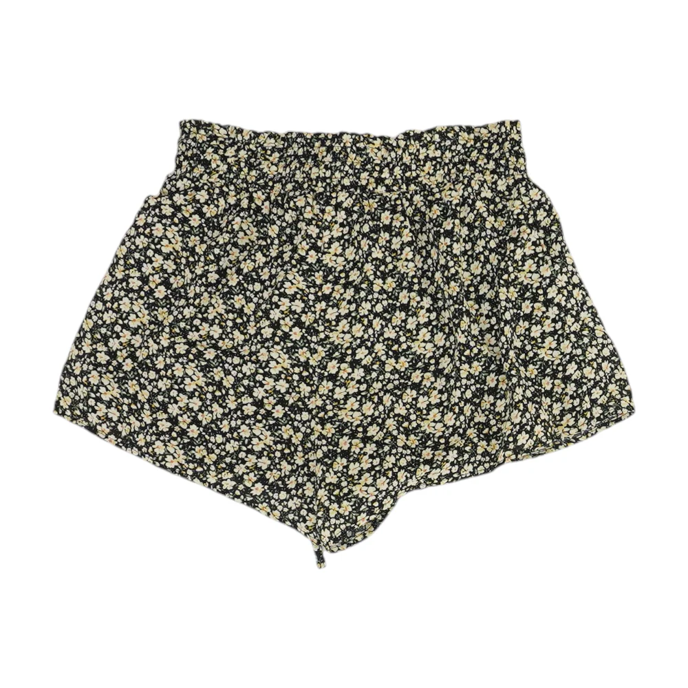 Multi Floral Knit Shorts - Image 2