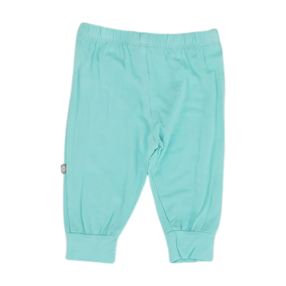 Turquoise Knit Pants - Image 2