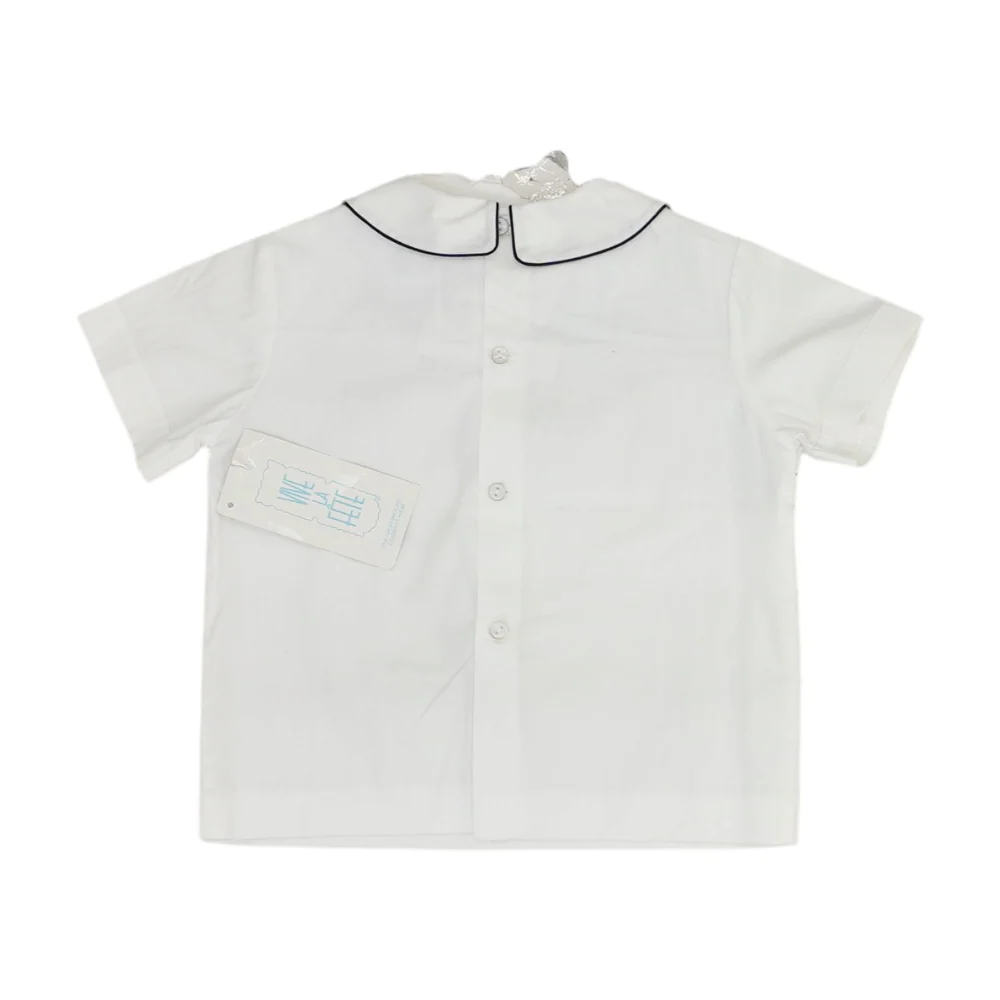 White Knit T-Shirt - Image 2
