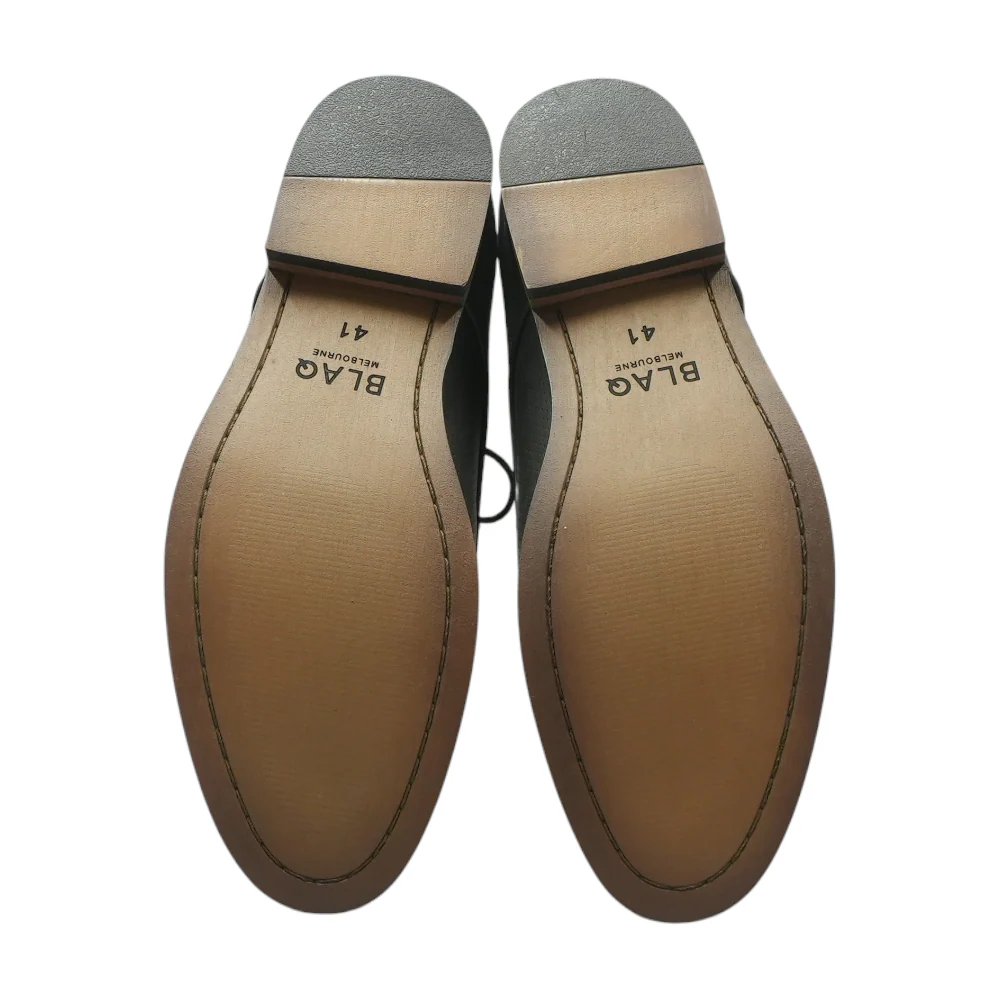 Black Lace-Up Dress Shoes - Image 3