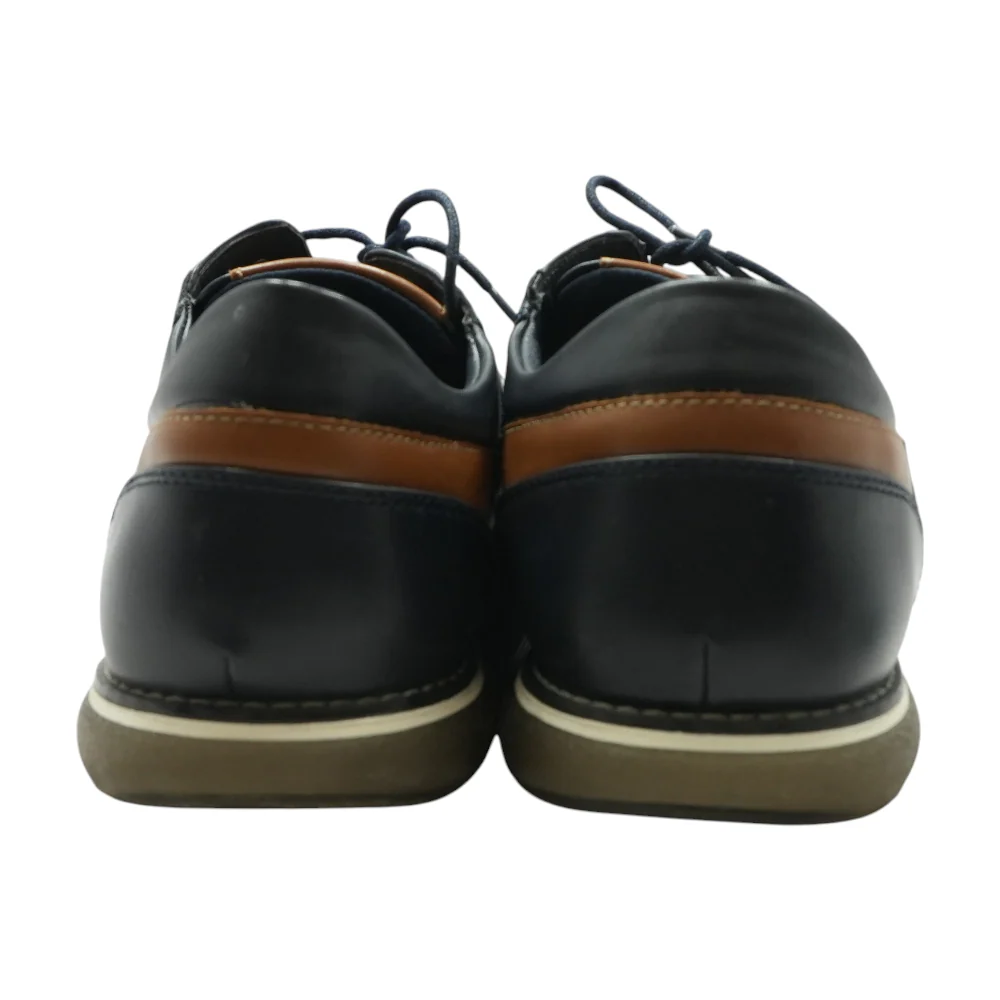 Navy Lace-Up Casual Shoes - Image 2
