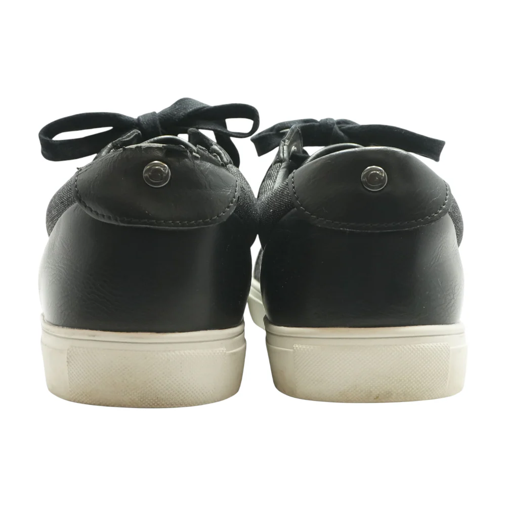 Black Lace-Up Casual Shoes - Image 2