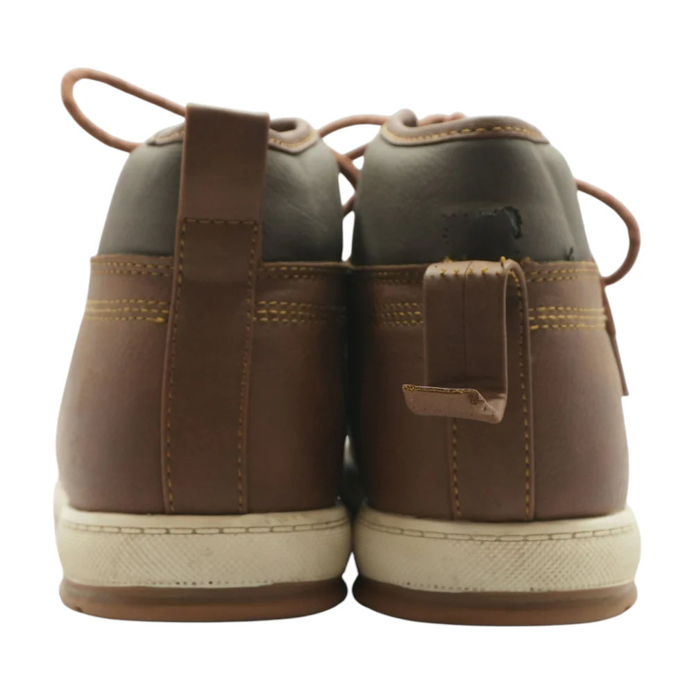 Brown Lace-Up Casual Shoes - Image 2