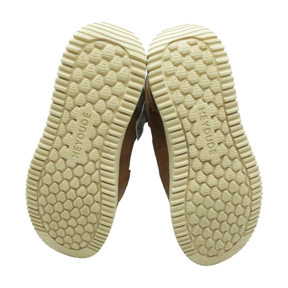 Tan Lace-Up Casual Shoes - Image 3