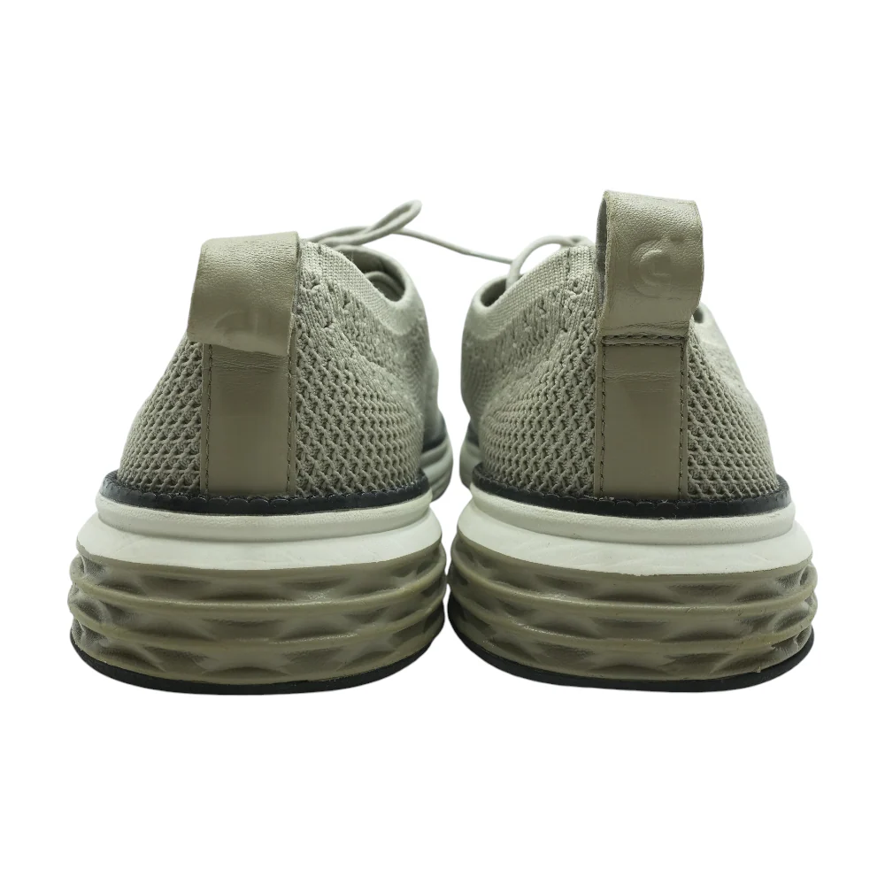Gray Lace-Up Casual Shoes - Image 2