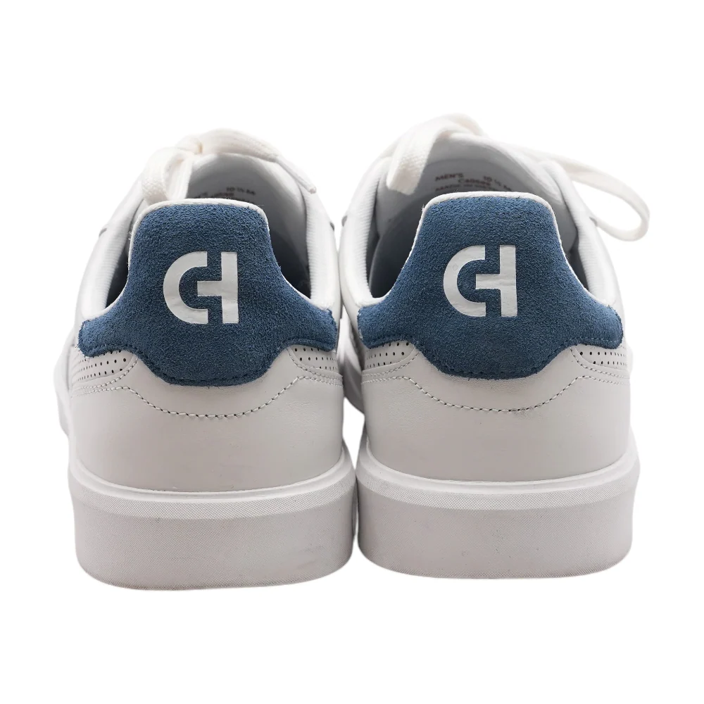 White Lace-Up Casual Shoes - Image 2