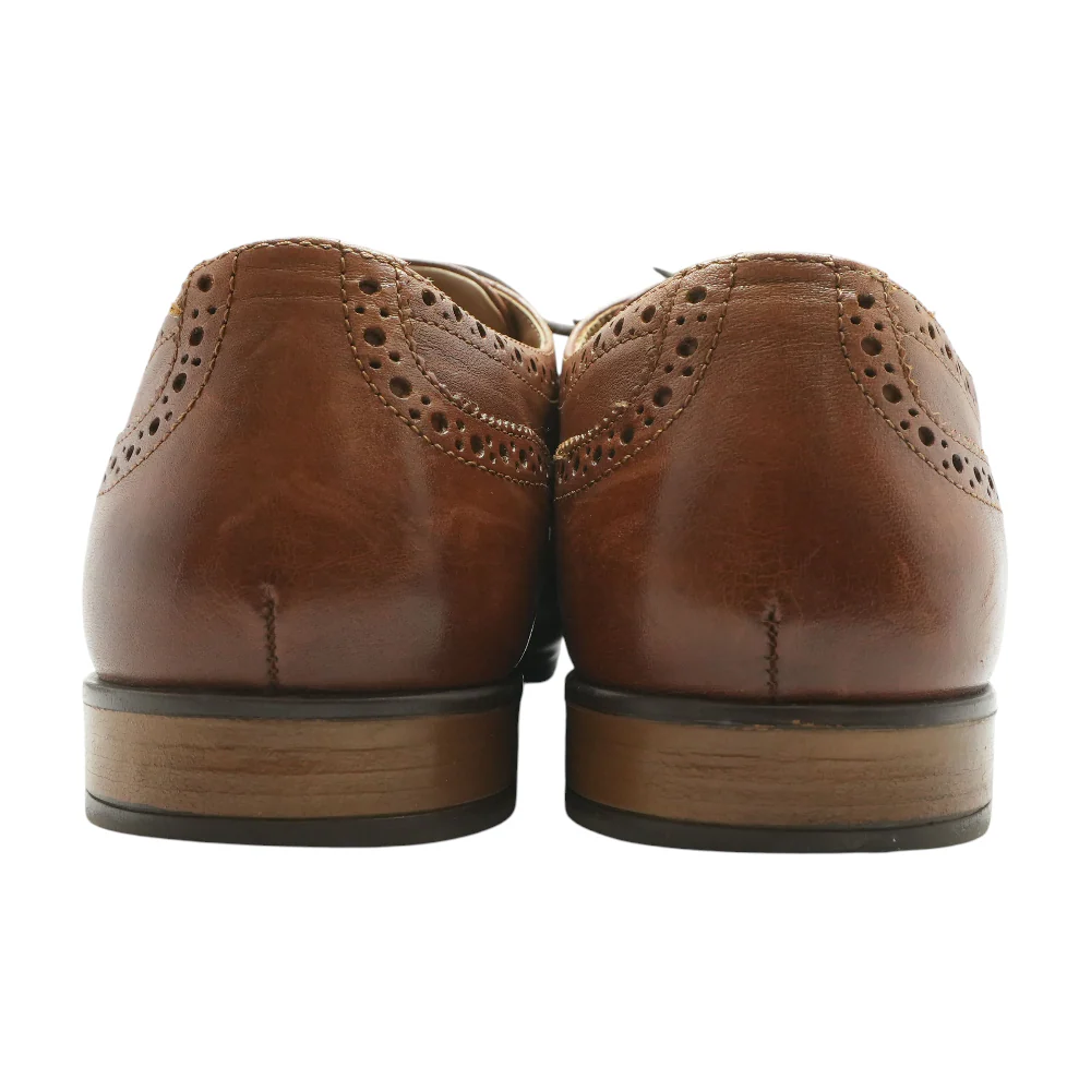 Brown Lace-Up Dress Shoes - Image 2