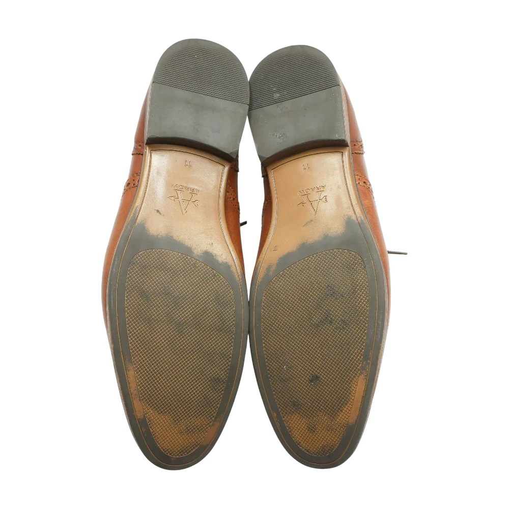 Brown Lace-Up Dress Shoes - Image 3
