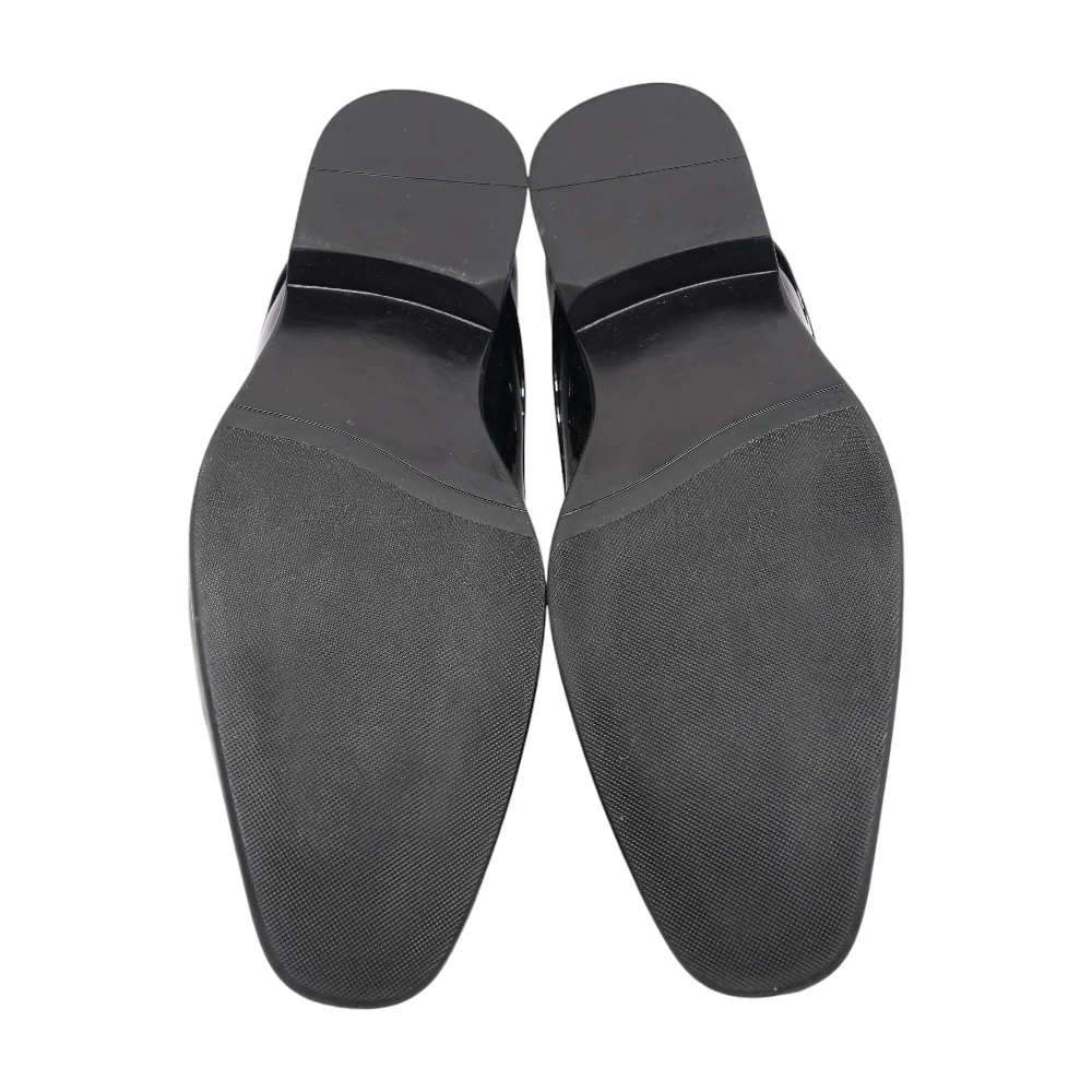 Black Lace-Up Dress Shoes - Image 3