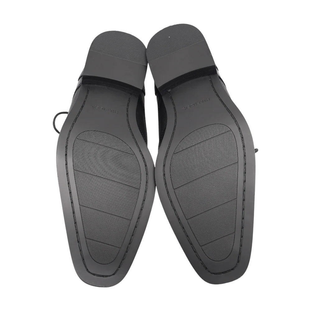 Black Lace-Up Dress Shoes - Image 3