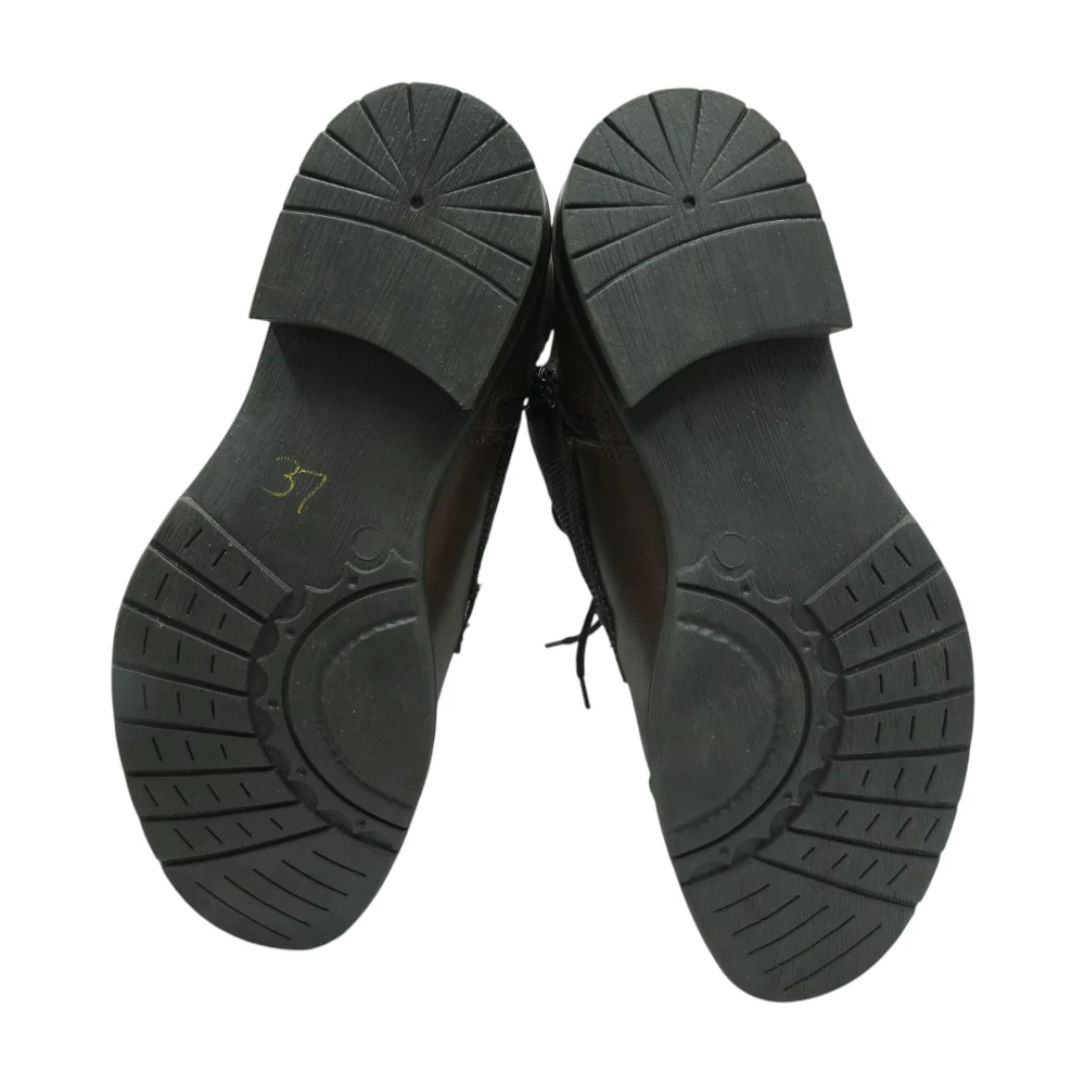 Brown Lace-Up Dress Shoes - Image 3