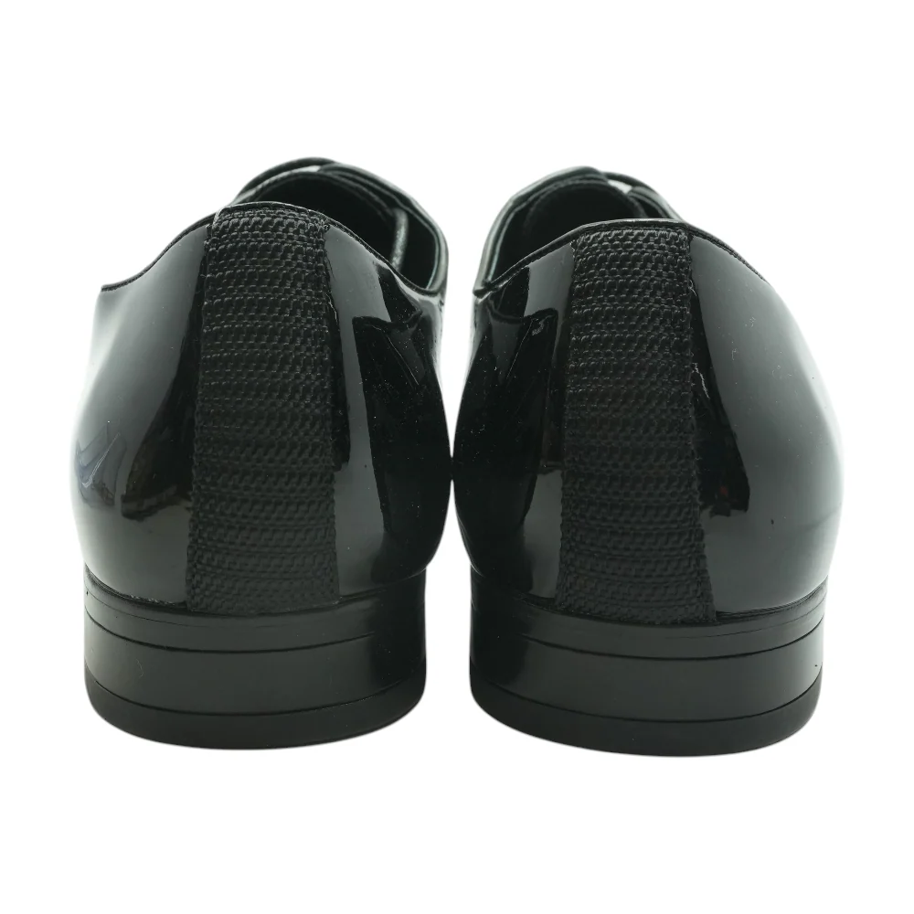 Black Lace-Up Dress Shoes - Image 2
