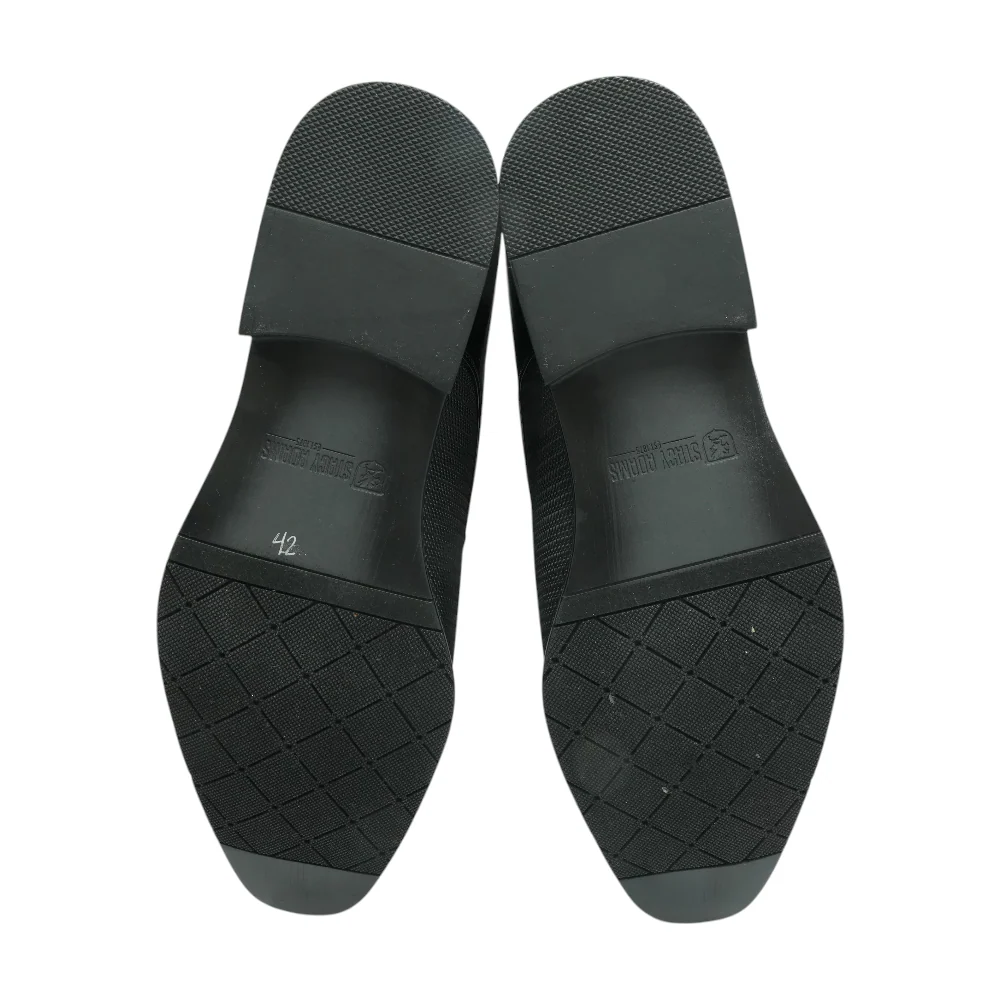 Black Lace-Up Dress Shoes - Image 3