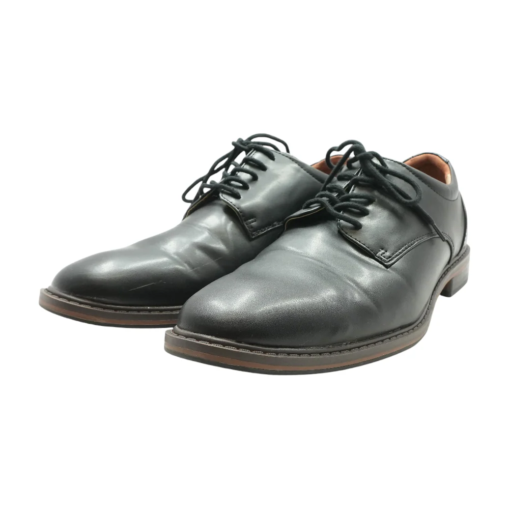Black Lace-Up Dress Shoes