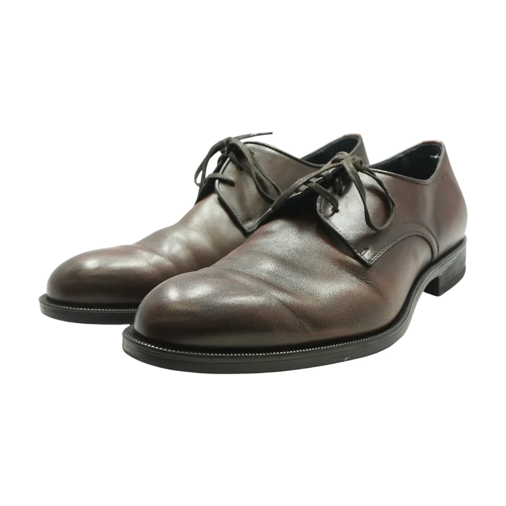 Brown Lace-Up Dress Shoes