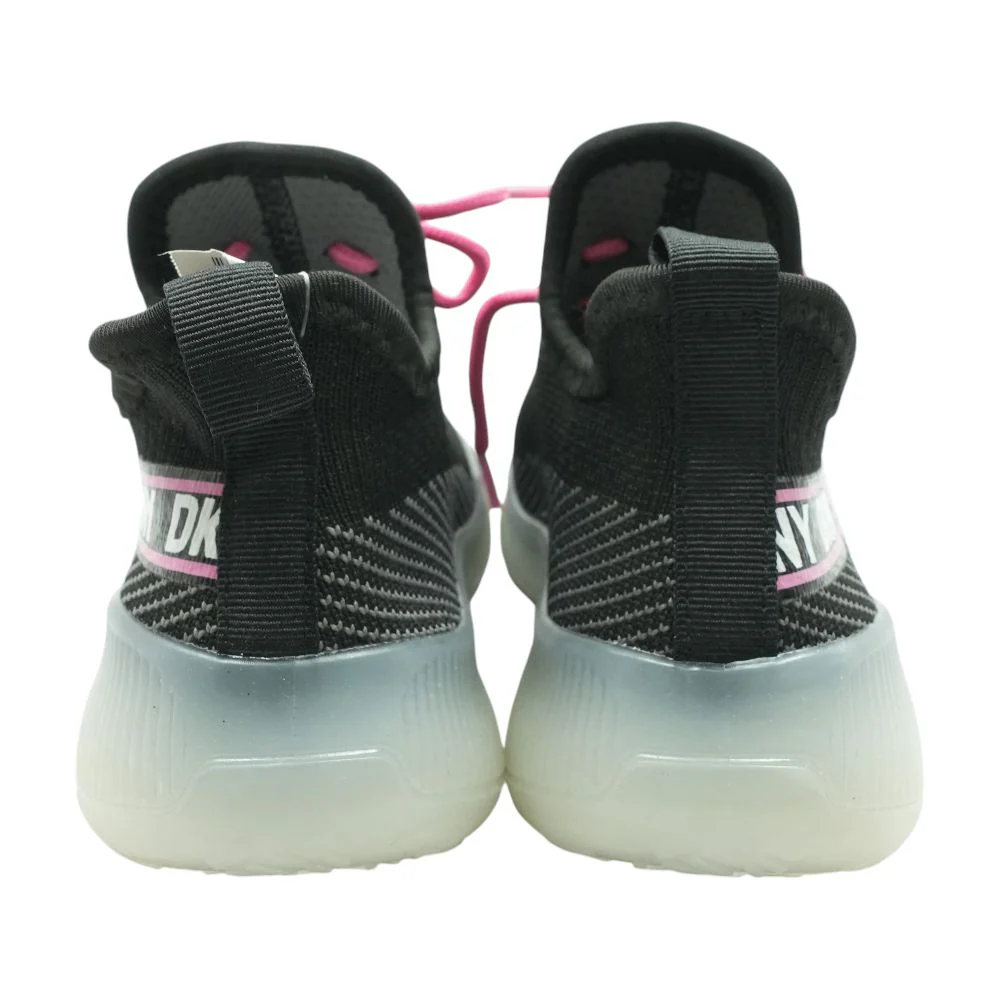 Landon Knit Black Athletic Shoes - Image 2