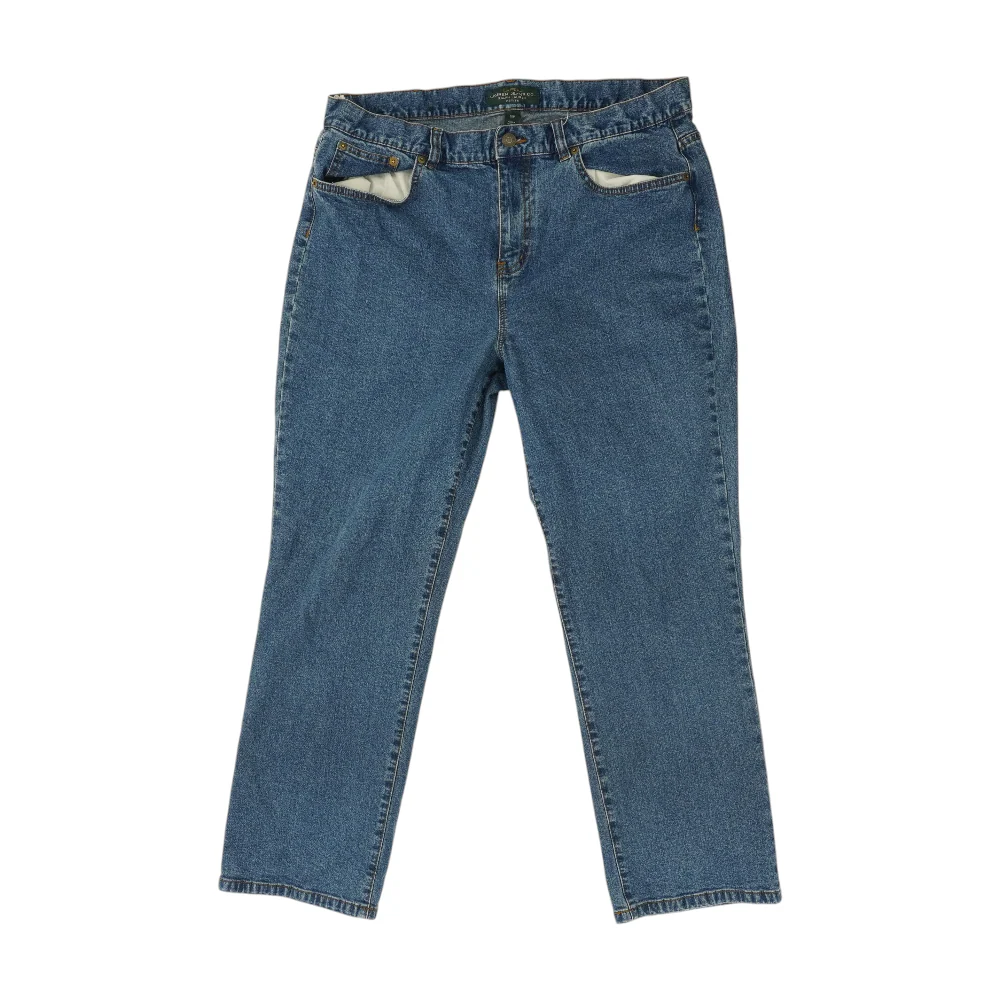 Blue Petite Regular Jeans