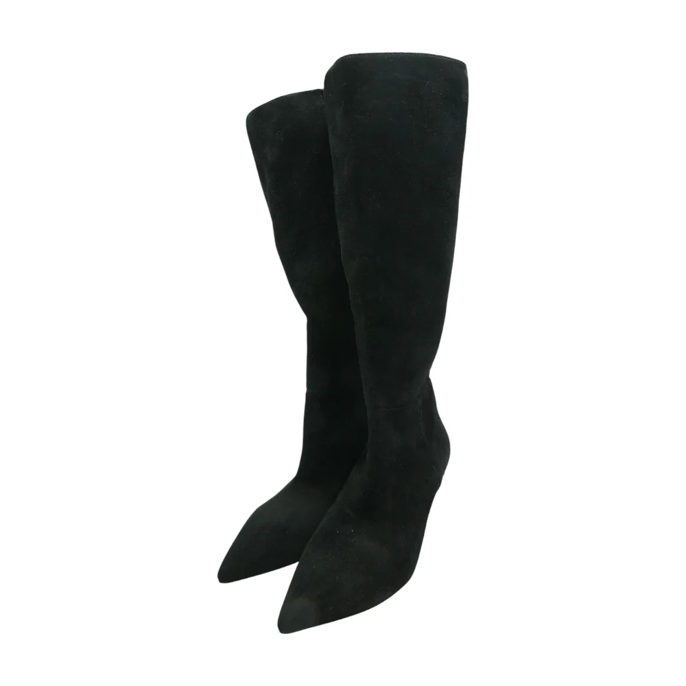 Black Knee-High Boots