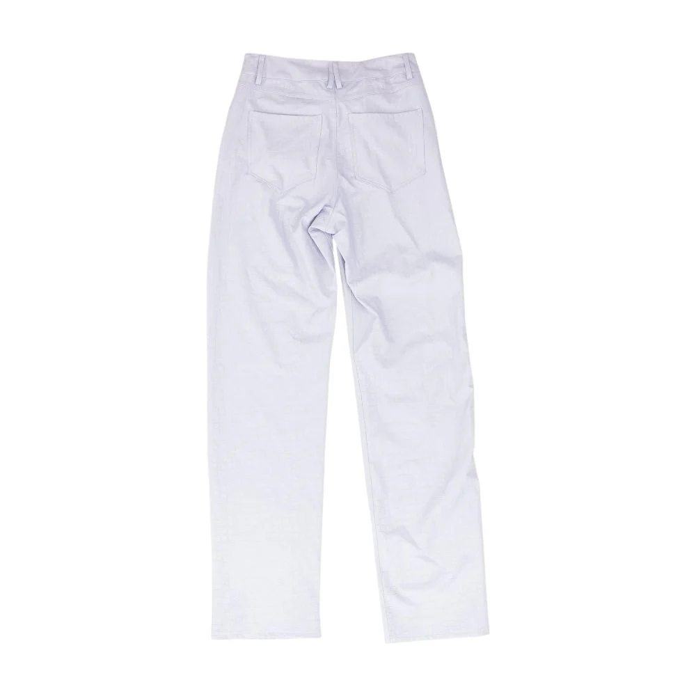 Lavender Five Pocket Regular Pants - Image 2