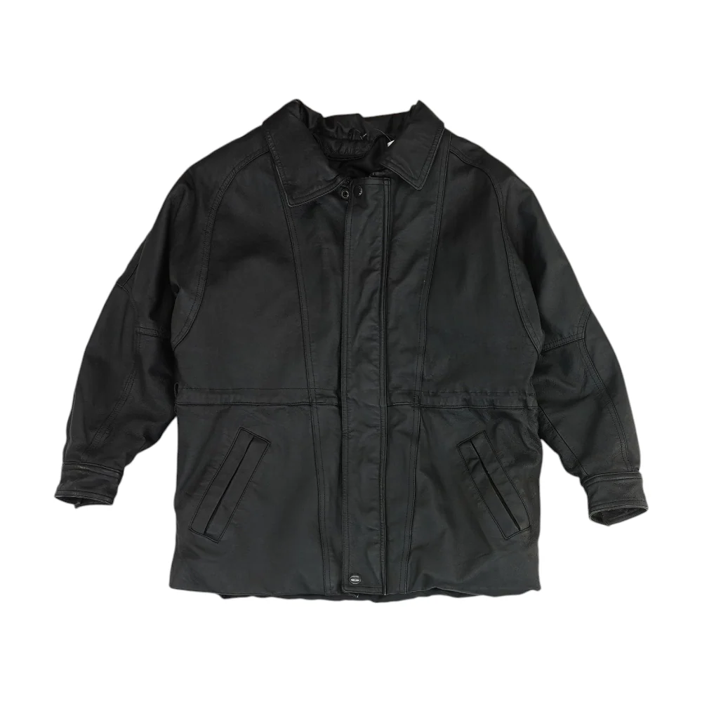 Vintage Black Leather Jacket
