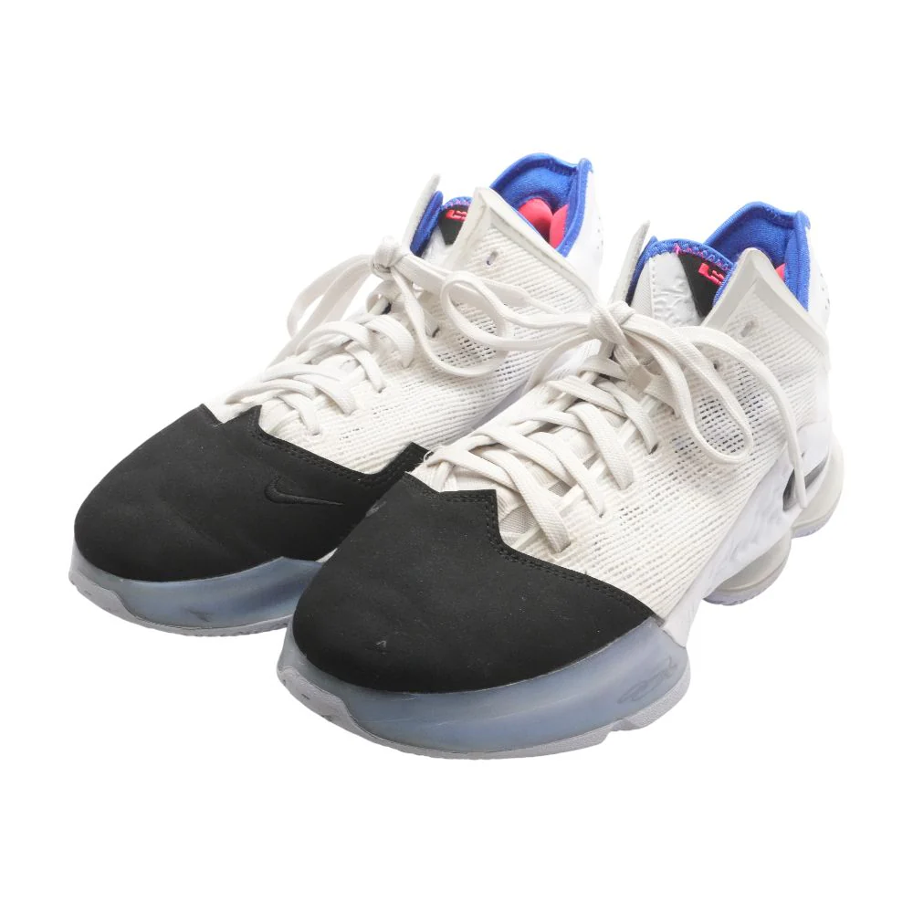 Lebron 19 White Low Top Athletic Shoes