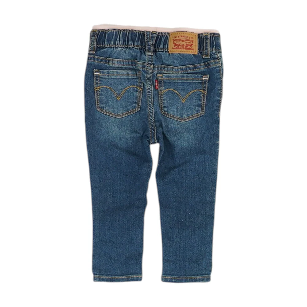 Blue Solid Jeans - Image 2