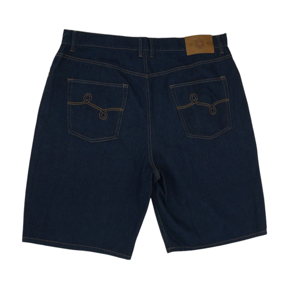 Blue Denim Shorts - Image 2