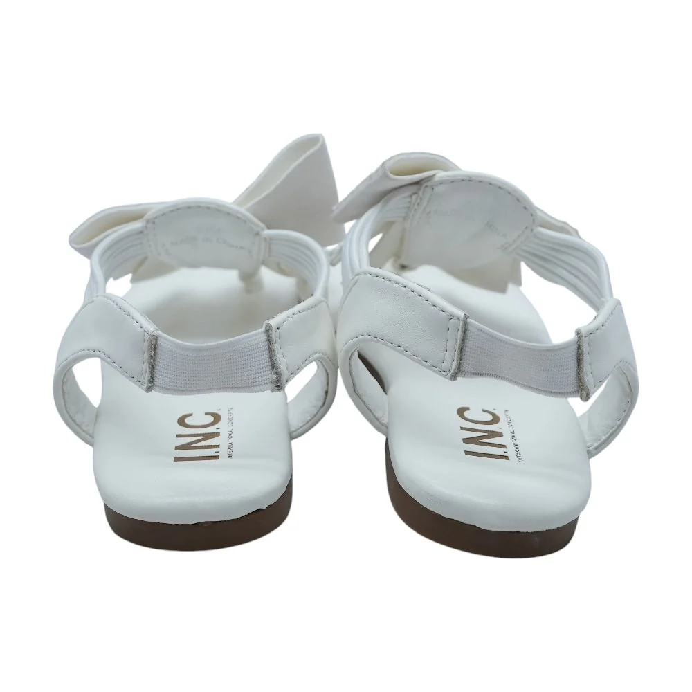Lila White Sandals - Image 2