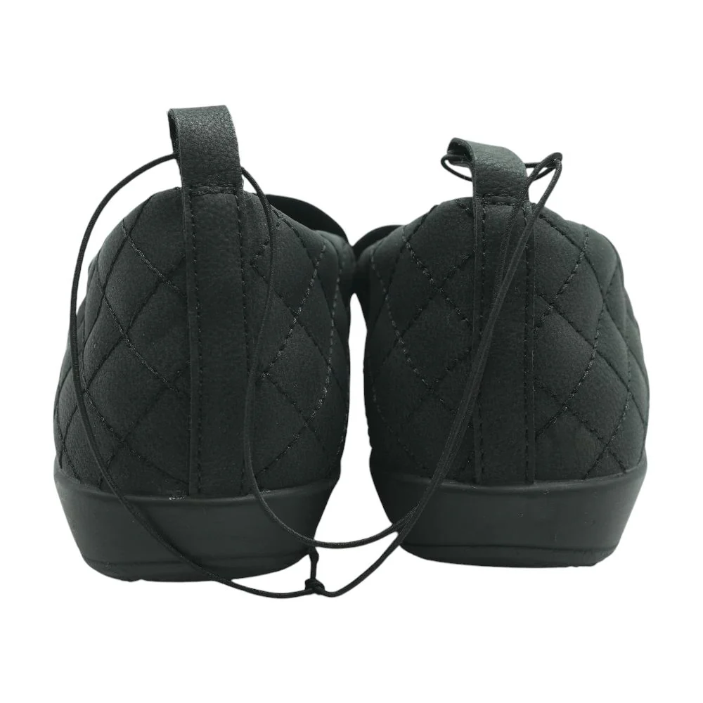 Lisa Black Slip On Athletic Shoes - Image 2