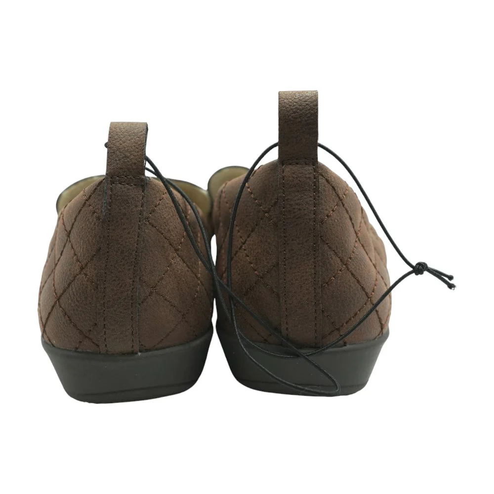 Lisa Brown Slip On Athletic Shoes - Image 2