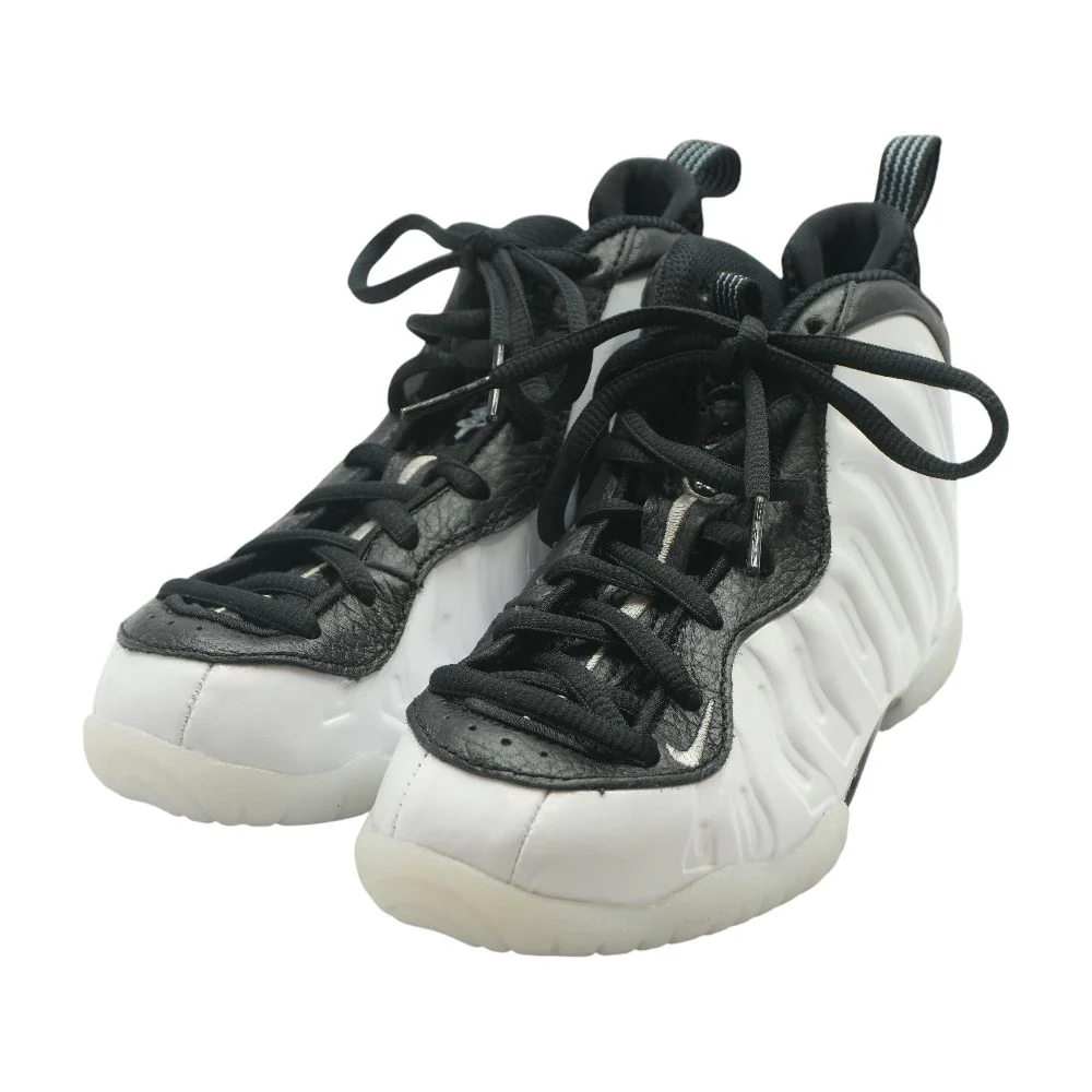 Little Posite One White Athletic Shoes - Image 2