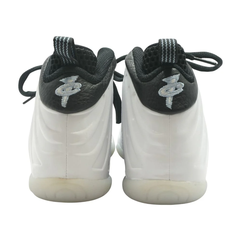 Little Posite One White Athletic Shoes - Image 4
