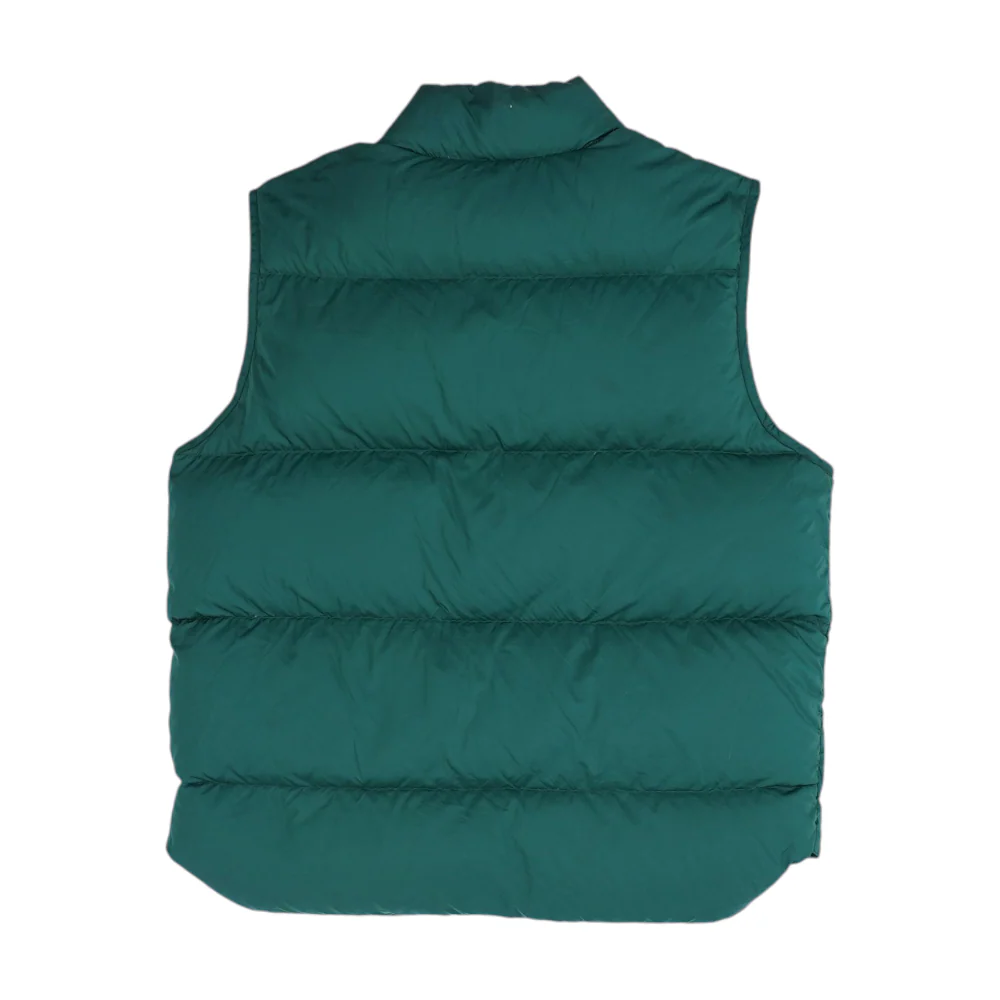 Green Solid Casual Vest - Image 2