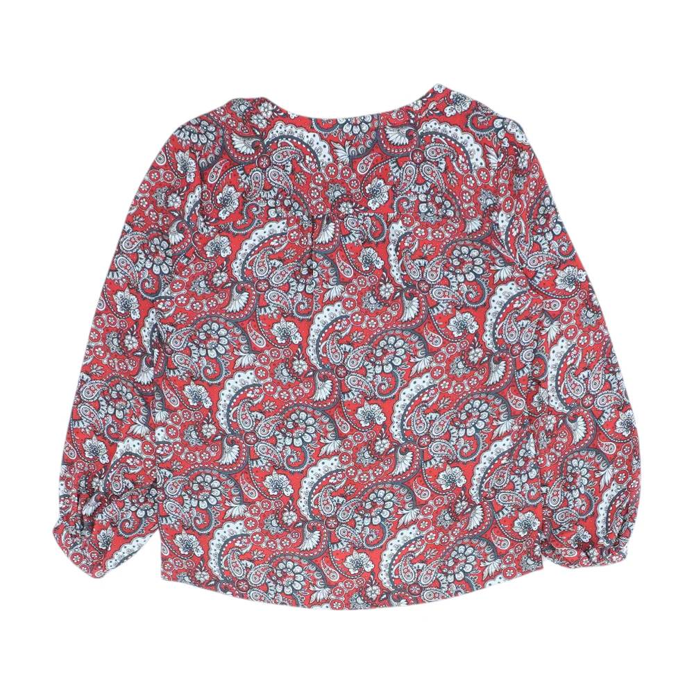 Red Paisley Blouse - Image 2
