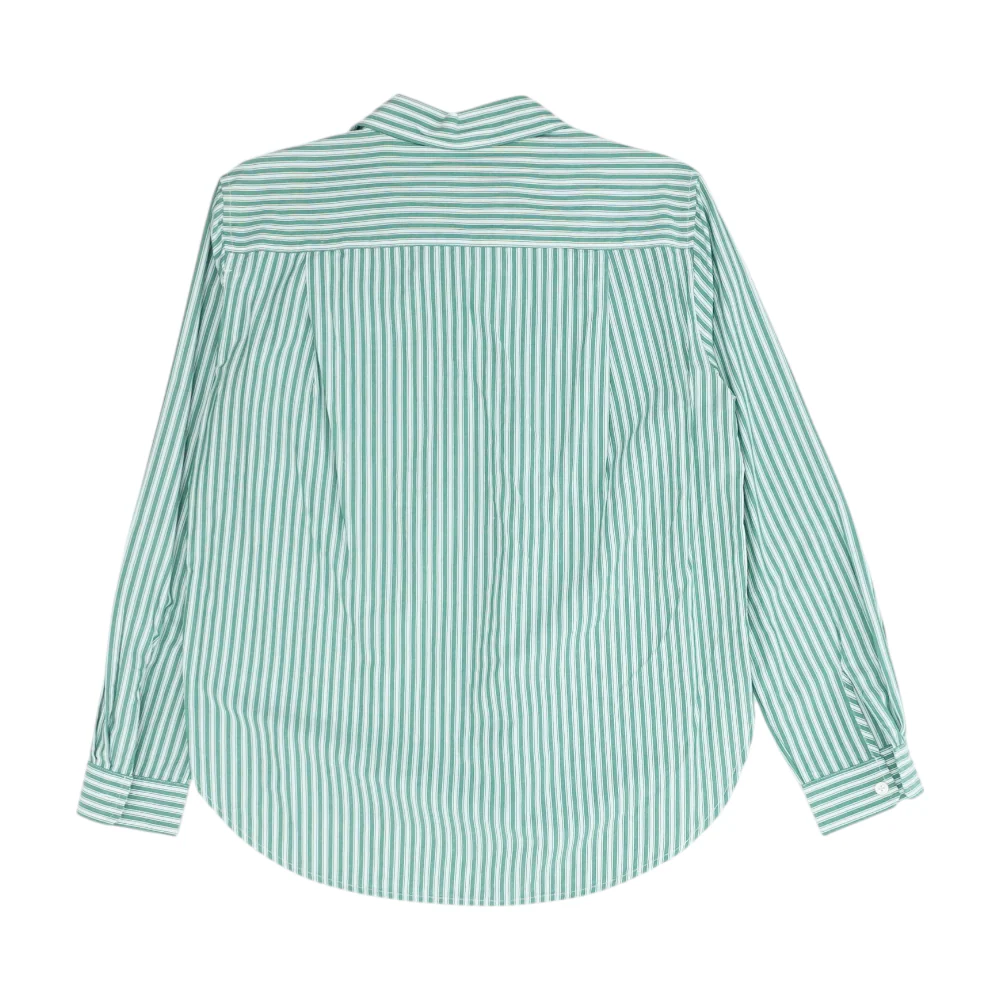 Green Striped Button Down - Image 2
