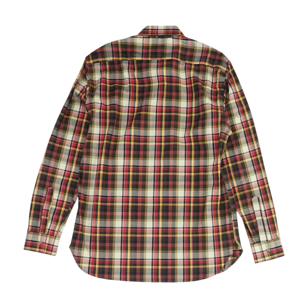 Red Plaid Long Sleeve Button Down - Image 2