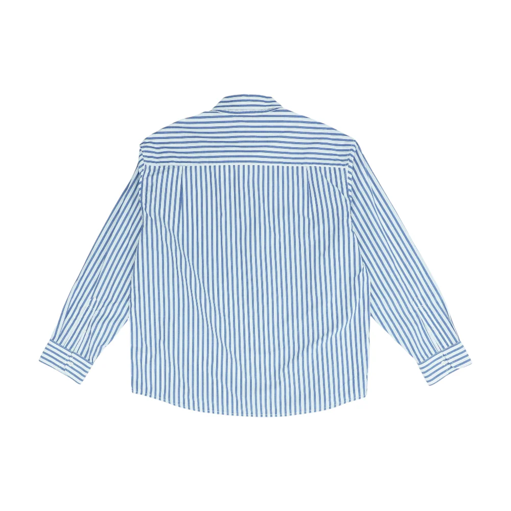 Blue Striped Long Sleeve Button Down - Image 2