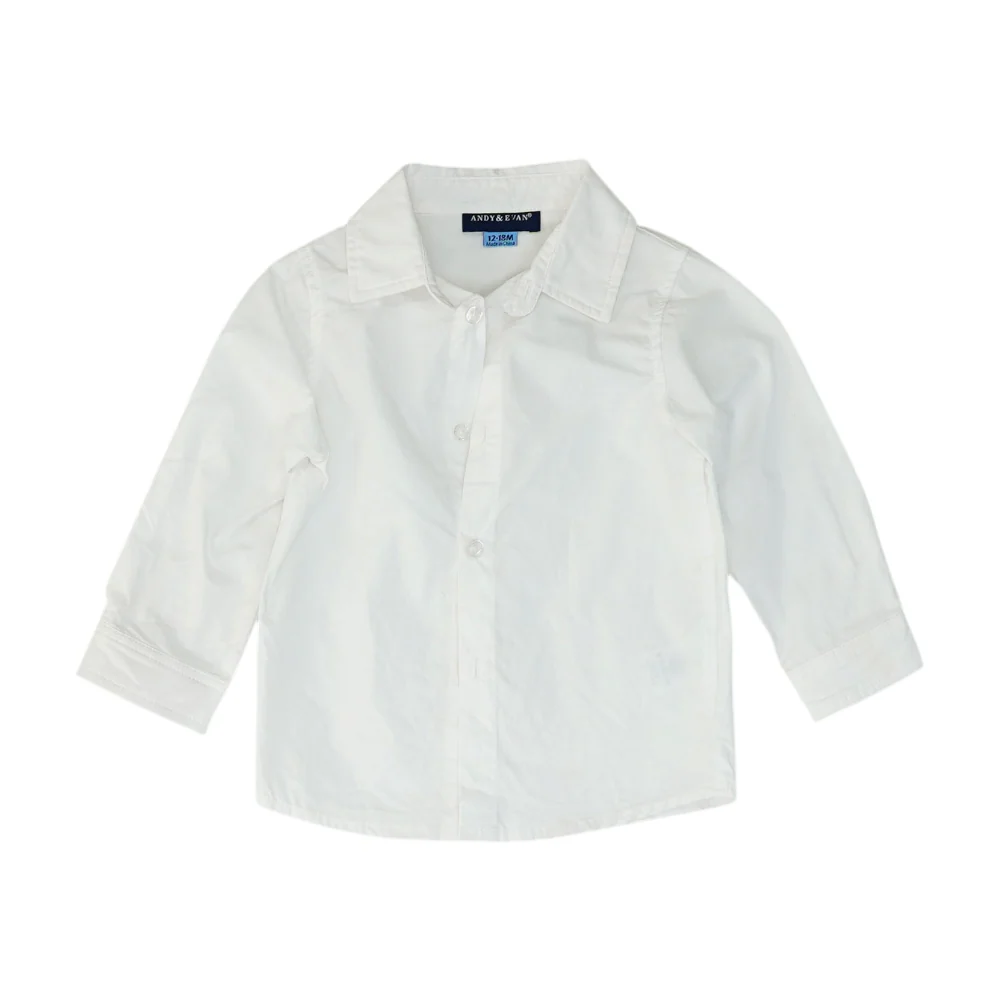 White Long Sleeve Button Down