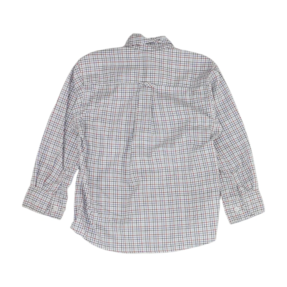 White Check Long Sleeve Button Down - Image 2