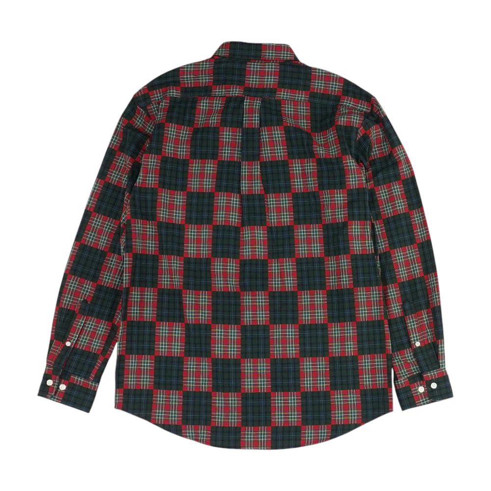Multi Plaid Long Sleeve Button Down - Image 2