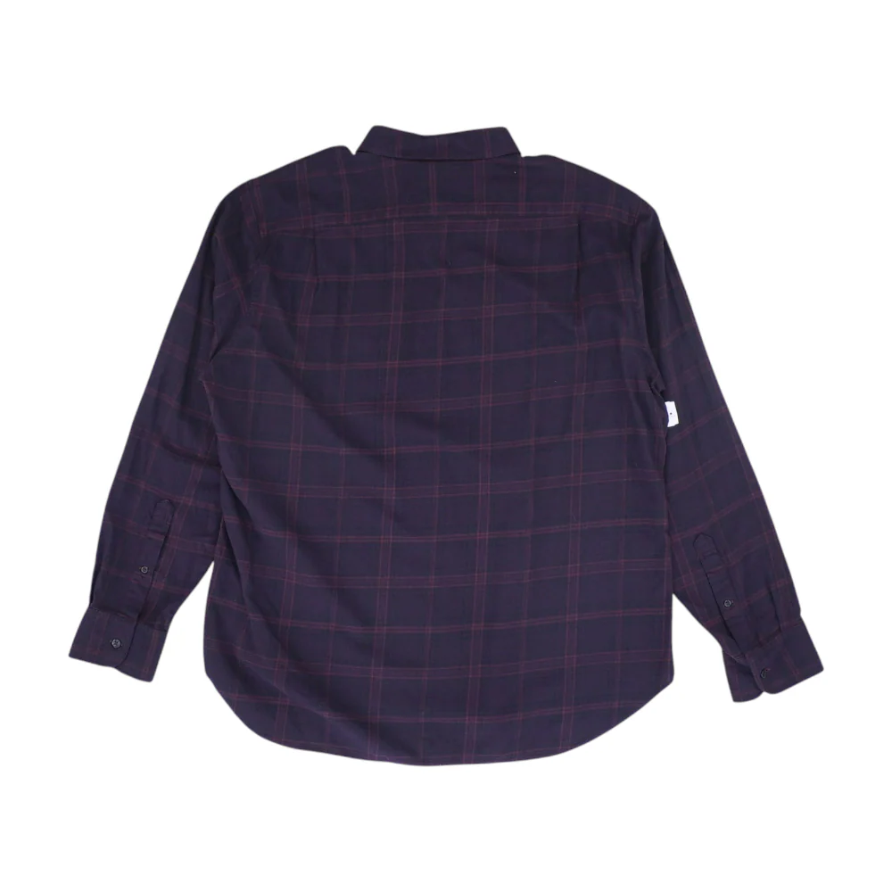 Maroon Check Long Sleeve Button Down - Image 2
