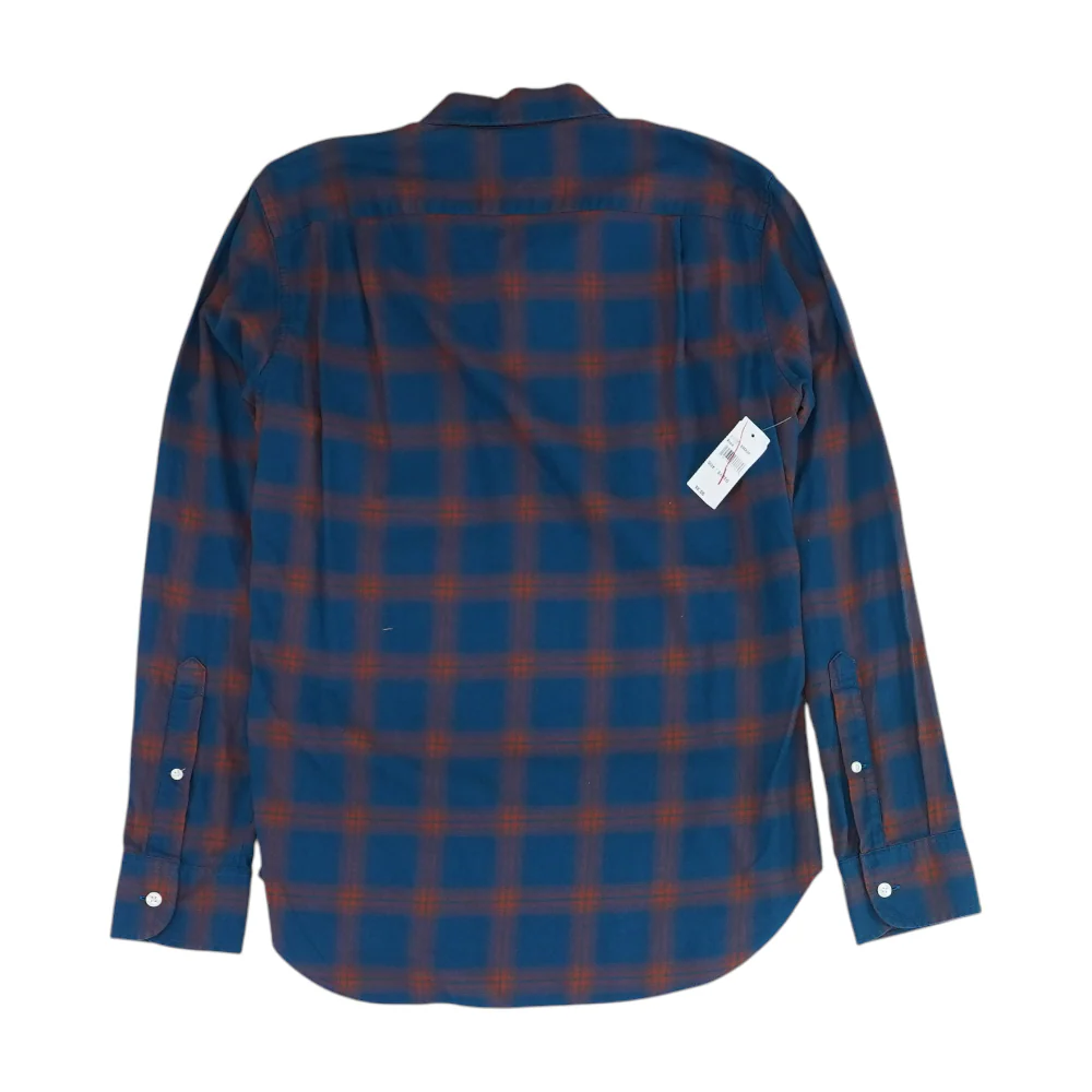 Blue Plaid Long Sleeve Button Down - Image 2