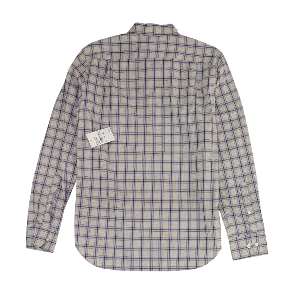 Gray Plaid Long Sleeve Button Down - Image 2