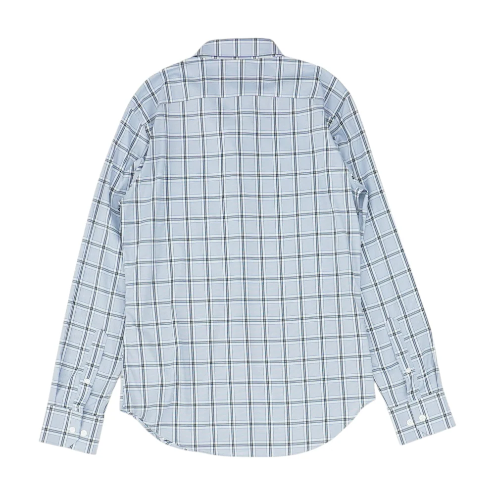 Blue Plaid Long Sleeve Button Down - Image 2