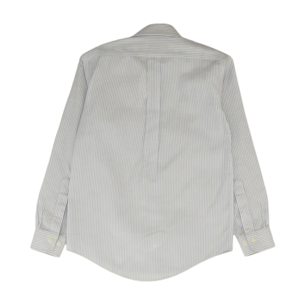 White Striped Long Sleeve Button Down - Image 2