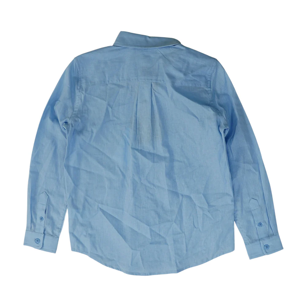 Blue Long Sleeve Button Down - Image 2