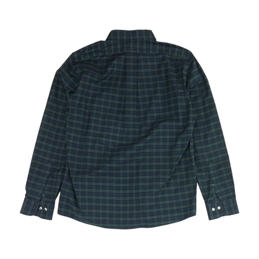 Green Plaid Long Sleeve Button Down - Image 2